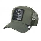 GOORIN | Motivo: PANTHER TRUCKER CAP berretto scudo verde scuro
