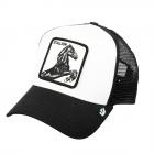 GOORIN | Motivo: STALLION TRUCKER CAP berretto scudo bianco naturale