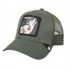 GOORIN | Motivo: LONE WOLF trucker cap berretto scudo verde scuro