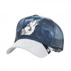 GOORIN | Motivo: WOLF IN THE ELEMENT Cappello Trucker Cappello con visiera argento