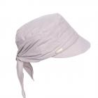 SEEBERGER | Berretto da donna in tessuto chambray beige