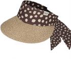 BARTS | Visiera da donna Wupsder con fiocco marrone scuro
