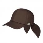 BARTS | Cappello a scudo da donna con fiocco marrone scuro