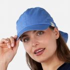 BARTS | Cappello a scudo da donna con fiocco blu medio