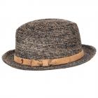 ALFONSO D�ESTE | Cappello all'uncinetto in paglia nero