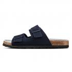 GIESSWEIN | Merino Slides muli da uomo ciabatte blu notte