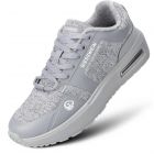 GIESSWEIN | Sneaker WOOL KNIT MAX in lana merino con cuscinetti d'aria da uomo grigio