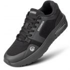 GIESSWEIN | Sneaker WOOL KNIT MAX in lana merino con cuscinetti d'aria da uomo nero