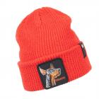 GOORIN KIDS | Motivo: THE BEWARE BEANIE MINI Cuffia per bambini rosso