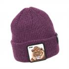 GOORIN KIDS | Motivo: THE KING BEANIE MINI - Cappellino per bambini prugna