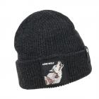 GOORIN KIDS | Motivo: THE LONE WOLF BEANIE MINI - Cappellino per bambini nero