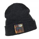GOORIN | Motivo: THE POPART BAD BOY BEANIE Cuffia in maglia con risvolto nero
