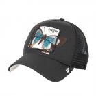 GOORIN | Motivo: OVER THE LINE BUTTERFLY Trucker cap beretto con visiera nero