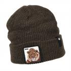 GOORIN | Motivo: THE KING LION BEANIE Berretto lavorato a maglia con risvolto marrone