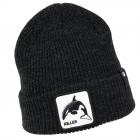 GOORIN | Motivo: THE KILLER WHALE BEANIE Berretto lavorato a maglia con risvolto nero