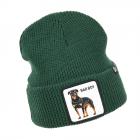 GOORIN | Motivo: THE BAD BOY BEANIE Berretto con risvolto verde bottiglia