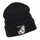 GOORIN | Motivo: THE LONE WOLF BEANIE - Berretto lavorato a maglia con risvolto nero