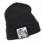 GOORIN | Motivo: THE TIGER BEANIE cuffia con risvolto nero
