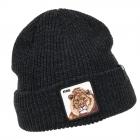 GOORIN | Motivo: THE KING BEANIE cuffia a maglia con risvolto nero