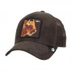 GOORIN | Motivo: CORDUROY GRIT Cappellino da camionista con visiera marrone