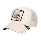 GOORIN | Motivo: SUEDE CANCELLED SKULL TRUCKER Cappellino da baseball beige
