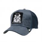 GOORIN | Motivo: VELOUR WISE ASS Cappellino con visiera Trucker cap blu scuro