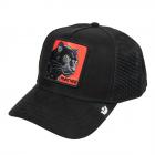 GOORIN | Motivo: PANTERA NERA ROSSA Trucker berretto con visiera nero