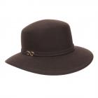 MAYSER | Cappello da donna in lana con tesa larga marrone medio
