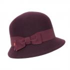 MAYSER | Cappello da donna a cloche in lana con fiocco bord�