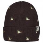 BARTS | Vinson Beanie Berretto elasticizzato marrone scuro