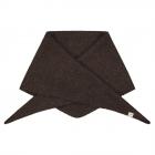 BARTS | Sciarpa triangolare da donna Fhearna morbida alla moda e versatile marrone scuro