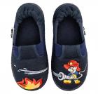 NANGA | Pantofole FEUERWEHR per bambini, in cotone blu scuro