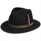STETSON | Cappello da uomo Traveller in lana al 100% nero