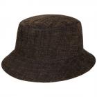 STETSON | Cappello da pescatore in velluto in stile vintage "bowling" marrone