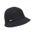 SEEBERGER | Cappello a campana da donna idrorepellente nero