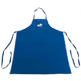 grembiule blu con motivo 2 Edelweiss 