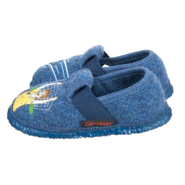 Pantofole In Lana Vergine Unisex, Suola Antiscivolo, Prodotte In Germania, Calde E Morbide, Colore Grigio - 3