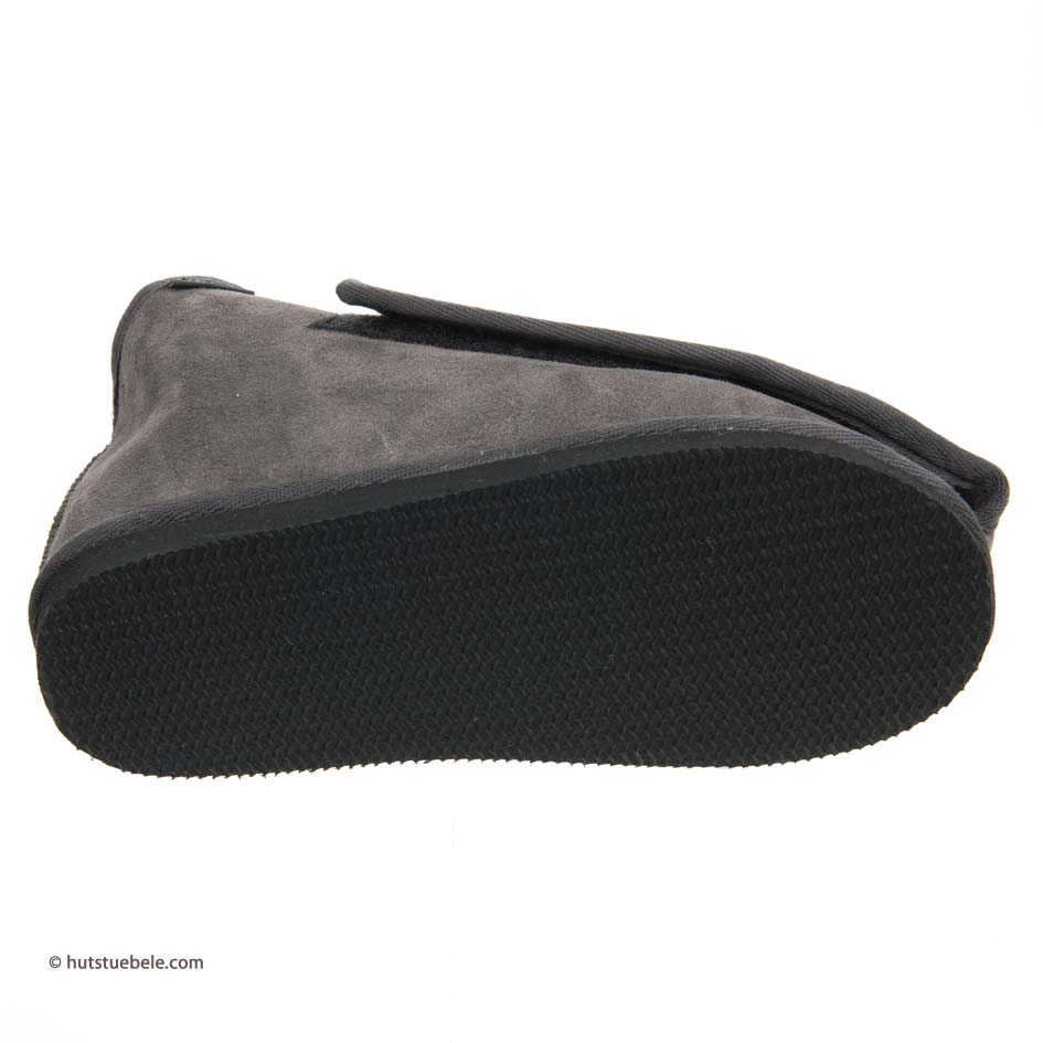 Pantofole donna antiscivolo con pelliccia e perline applicate – Preziosa Home
