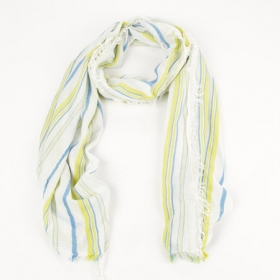 Sciarpa estiva unisex con frange