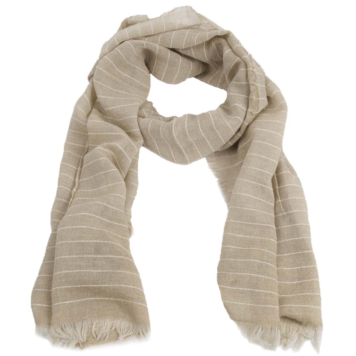 Sciarpa Donna Rasata Cashmere Rigenerato - Maglieria Filiera Corta Sostenibile & Filati Naturali - Foto 8