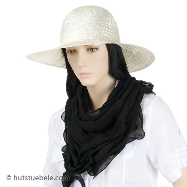 GLAMEXX24 Sciarpa da donna, cotone sciarpa in molti colori, a forma di