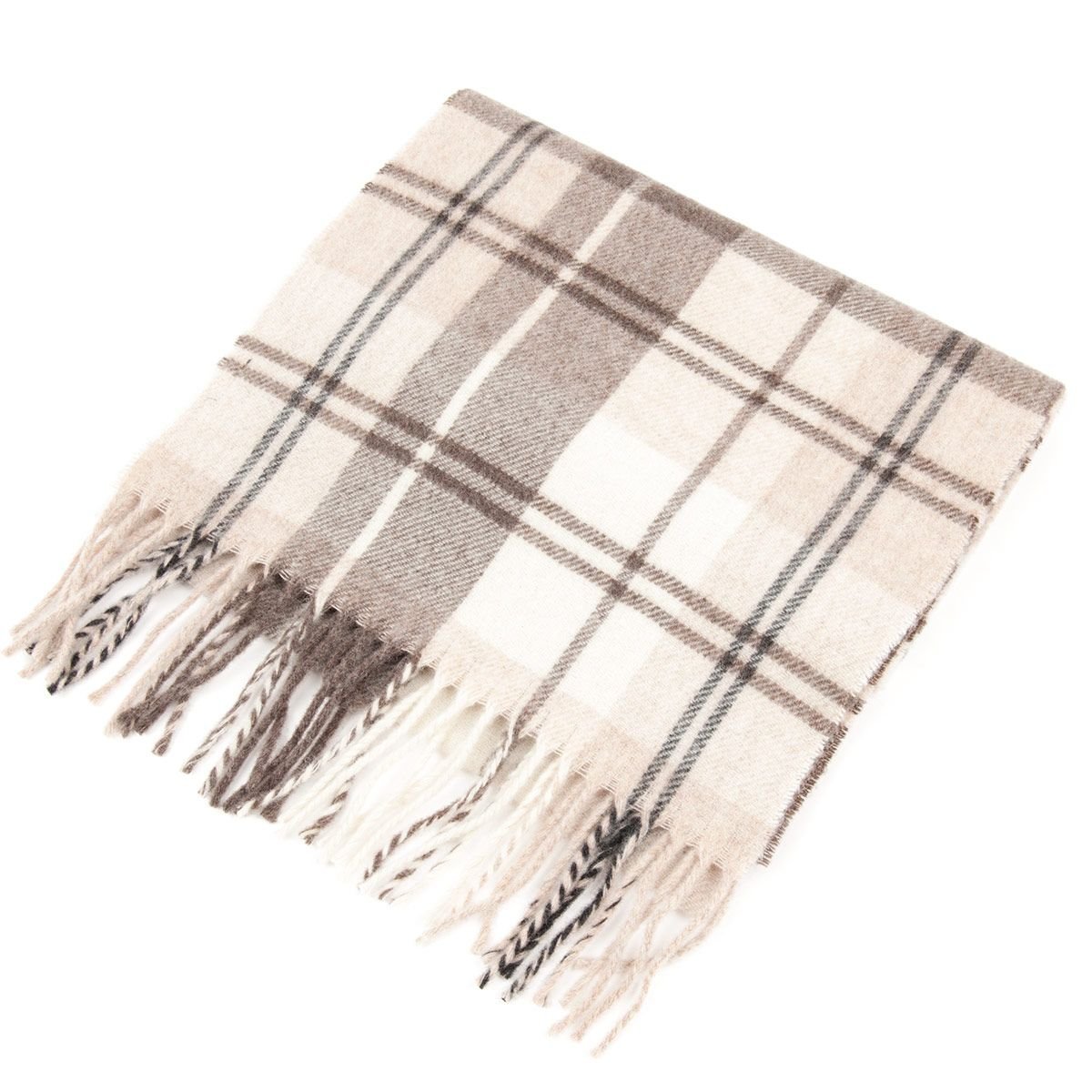 Sciarpa Uomo Quadretti Scozzesi - Invernale, Morbida E Calda, 180x30 Cm, 60% Viscosa 40% Poliestere - Regalo Natale - 3